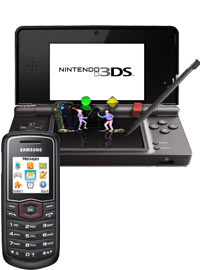 Bundle Nintendo 3DS + Samsung E1081