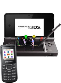 Bundle Nintendo 3DS + Samsung E1100