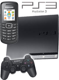 Bundle Sony PS3 160 GB + Samsung E1080w