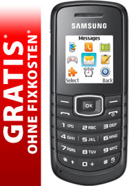 GRATIS-Aktion Samsung E1080w