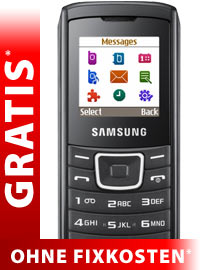 GRATIS-Aktion Samsung E1100