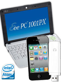 Mobiles Internet Netbook + UMTS + iPhone 4