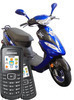 Bundle City Motorroller + 2 x Samsung E1080w